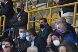 Ο Κώστας Πελετίδης στην πρεμιέρα του νέου World League Πόλο Γυναικών στο κολυμβητήριο «Πεπανός»