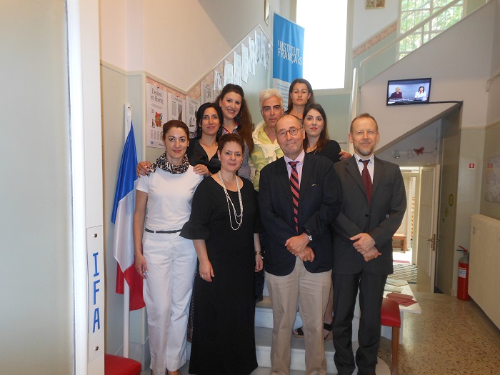 Πάτρα: Στο Γαλλικό Ινστιτούτο ο Επιτετραμμένος Υπουργός και Γενικός Επιθεωρητής του Υπουργείου Εξωτερικών της Γαλλίας ΦΩΤΟΓΡΑΦΙΕΣ