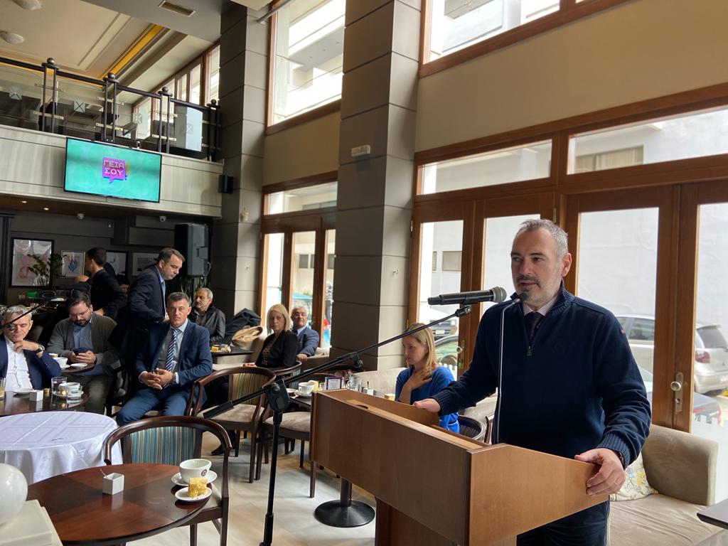 Ο Α. Κατσανιώτης ομιλητής στην πίτα της ΔΗΜΤΟ Ναυπακτίας: «Το 2023 θα επιβεβαιωθεί η σχέση εμπιστοσύνης των Ελλήνων με τη ΝΔ»