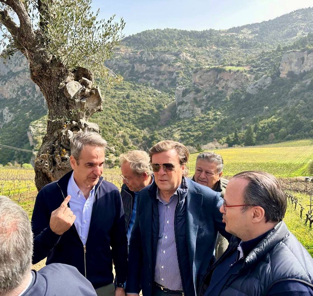 Επίσκεψη του Κυριάκου Μητσοτάκη στη CAVINO - ΦΩΤΟ