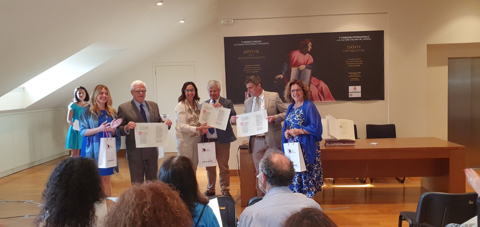 Έναρξη του 1ου Διεθνούς Συνεδρίου Ε.Α.Π.: «Ο Ιταλικός Πολιτισμός στον Κόσμο»