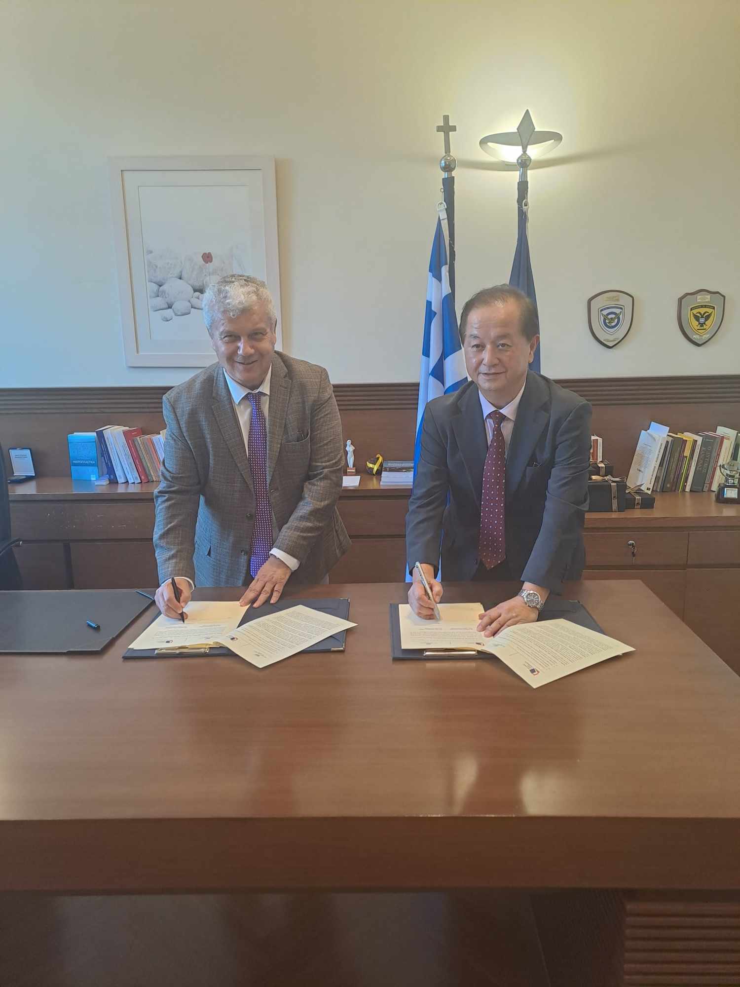 Υπογραφή Μνημονίου Συνεργασίας μεταξύ του Ελληνικού Ανοικτού Πανεπιστημίου και του Ανοικτού Πανεπιστημίου Ιαπωνίας
