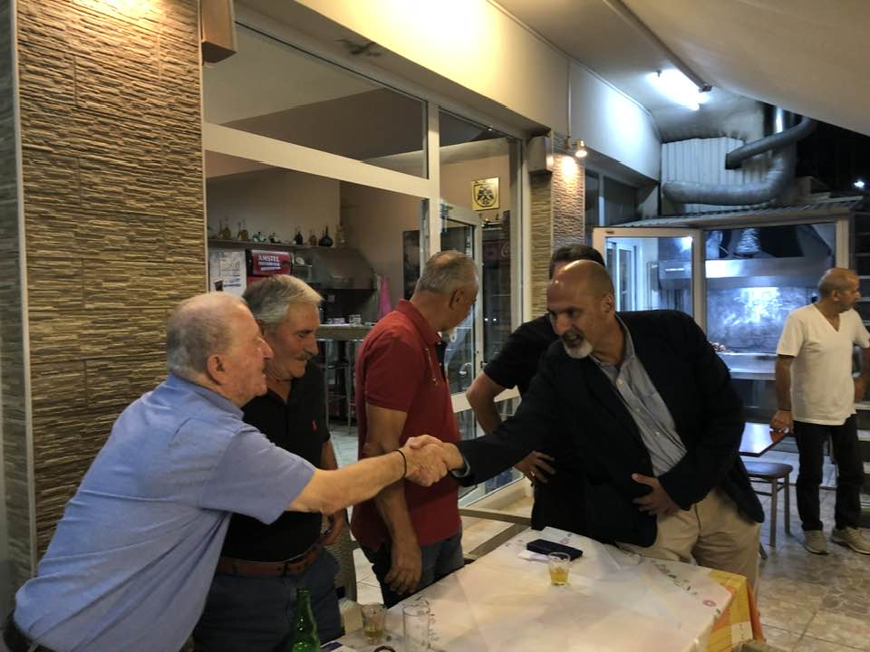 Περιοδεία του Χαράλαμπου Μπονάνου σε Άρλα και Σουδενέικα ΦΩΤΟ