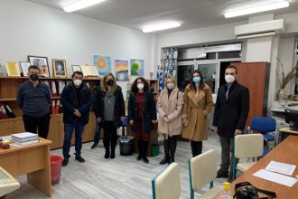 Η ΟΝΝΕΔ Αχαΐας επισκέφθηκε το Σχολείο Δεύτερης Ευκαιρίας Πάτρας