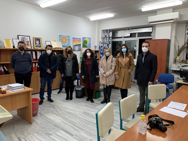 Η ΟΝΝΕΔ Αχαΐας επισκέφθηκε το Σχολείο Δεύτερης Ευκαιρίας Πάτρας