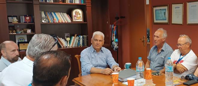 Κοντά με τη… Δημοτική Ενότητα Ακράτας ο Φ. Ζαΐμης