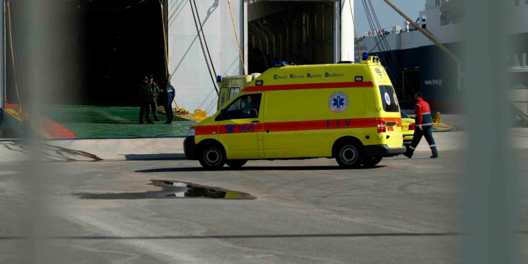 Από το πλοίο βρέθηκε στο νοσοκομείο