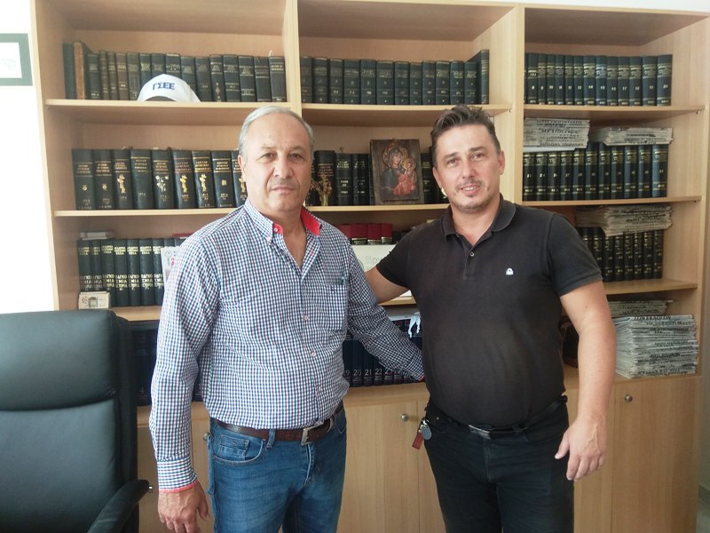 Στο Εργατικό Κέντρο και τη ΔΕΗ Αιγίου ο Χρήστος Βουλδής