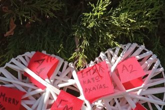 Συγκινεί το ΕΠΑΛ Κάτω Αχαΐας... Ο στολισμός και η ευχή για καλή αντάμωση! ΦΩΤΟ