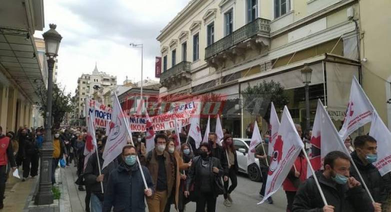 Το Σωματείο ΙΠΠΟΚΡΑΤΗΣ στην παμπατραϊκή κινητοποίηση της Τρίτης