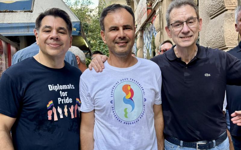 Θεσσαλονίκη – Europride: Πατέλης, Τσούνης και Μπουρλά στην παρέλαση