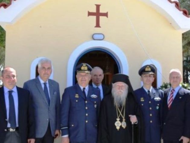 117 Πτέρυγα Μάχης: Θυρανοίξια του Ι.Ν του Αγίου Παϊσίου