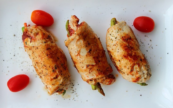 Ρολάκια κοτόπουλου