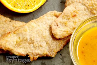 Εύκολα και νόστιμα σκαλοπίνια με πορτοκάλι