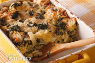 Εύκολο σουφλέ με σπανάκι