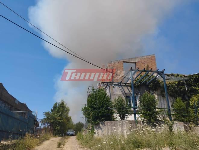 Πάτρα: Ανεξέλεγκτο το πύρινο μέτωπο στην Καλλιθέα - "Μάχη" για να πιάσουν τη φωτιά - Μήνυμα από το 112 για εκκένωση (ΦΩΤΟ & ΒΙΝΤΕΟ)