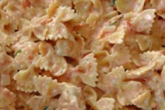 Φαρφάλες ζουμερές με κοτόπουλο