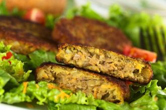 Burger από φακές