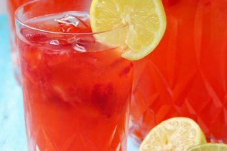 Λεμονάδα με φράουλα