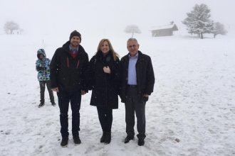 Καθαρά Δευτέρα στο Χελμό έκανε η Φώφη Γεννηματά