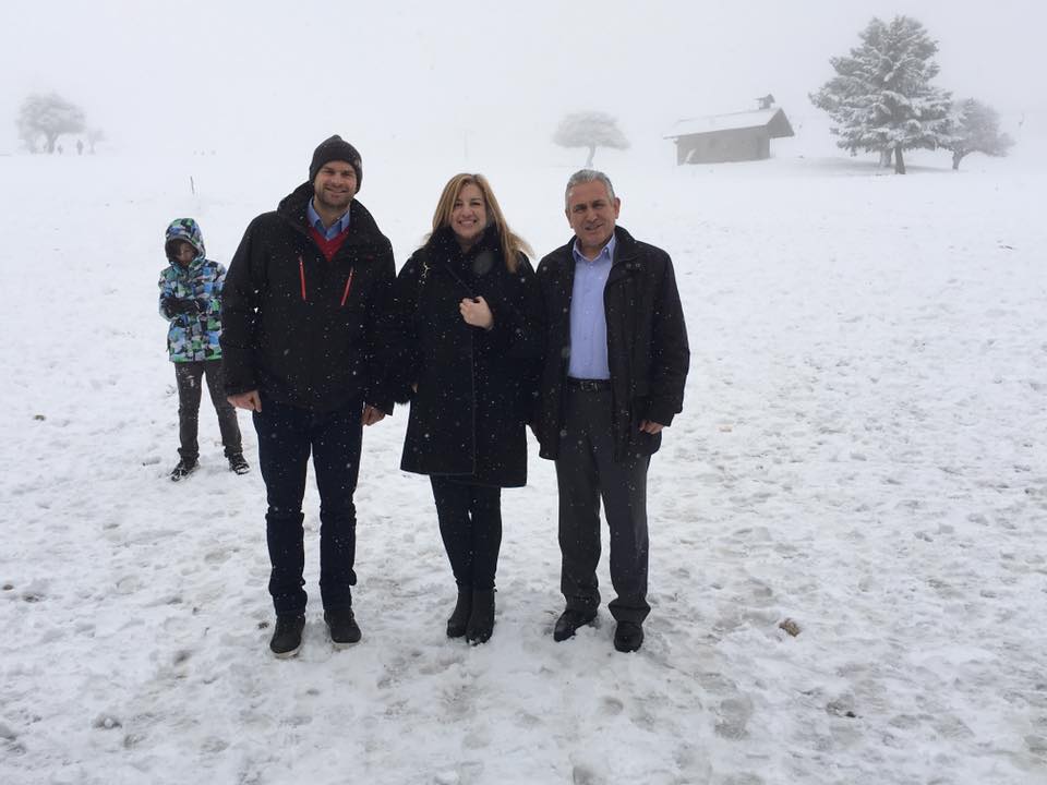 Καθαρά Δευτέρα στο Χελμό έκανε η Φώφη Γεννηματά