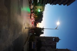 Οι Πατρινοί είδαν "φως" στην Αγίας Σοφίας μετά από χρόνια! Και μάλιστα σύγχρονο! ΦΩΤΟ