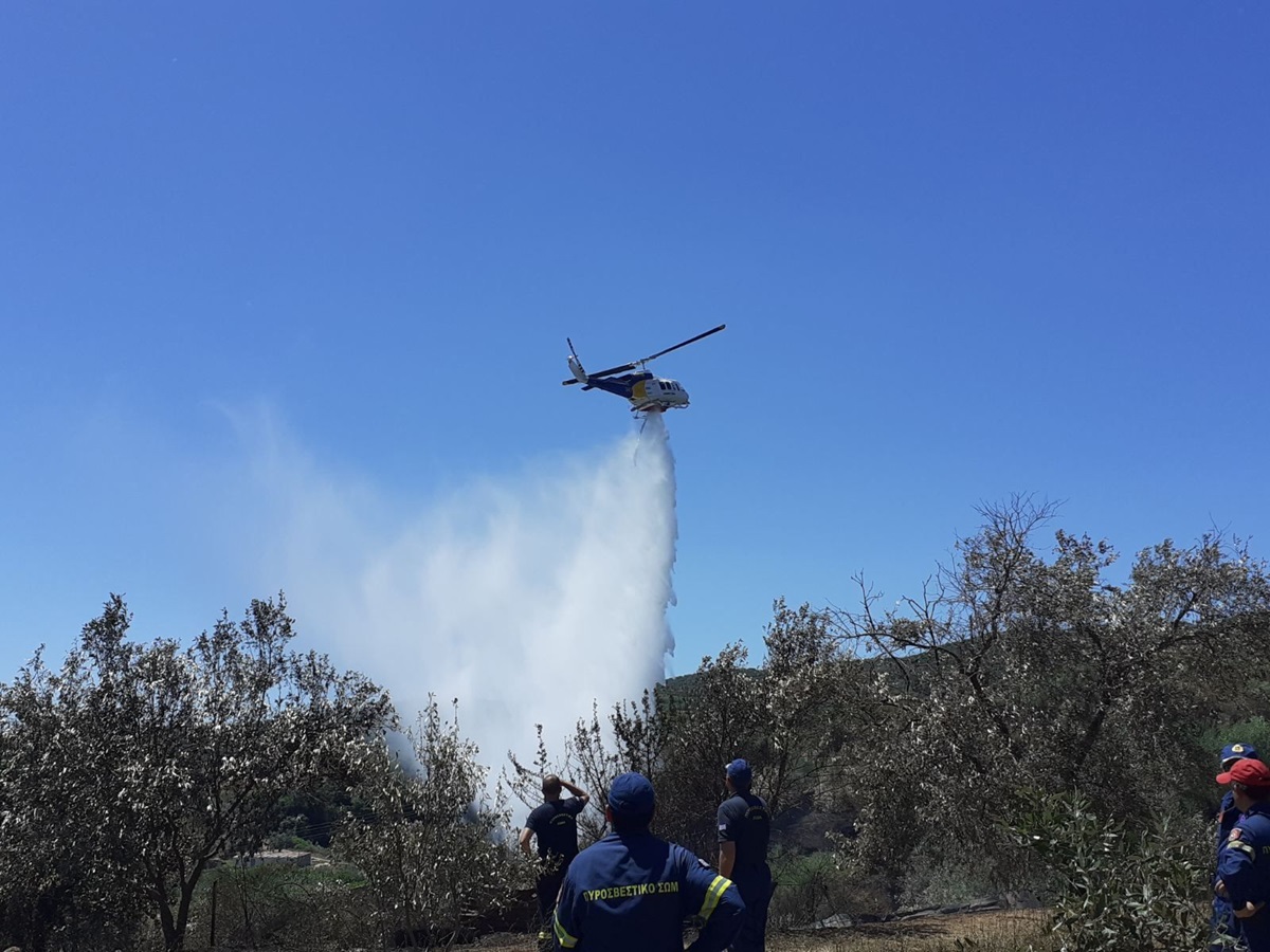 Μεγάλη πυρκαγιά στο Αγρίνιο – Επιχειρούν και εναέρια μέσα (ΦΩΤΟ-ΒΙΝΤΕΟ)