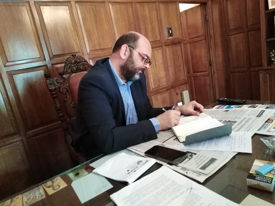 Test drive σε ηλεκτρικό πατίνι για τον Ιάσωνα Φωτήλα! ΦΩΤΟ