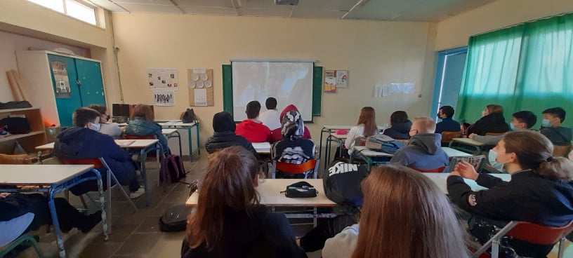 Δράση για τους μαθητές της Γ’ τάξη του 9ου Γυμνασίου Πατρών