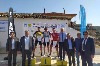 Ποδηλάτισαν στη διαδρομή Κρίνος-Γιουλέϊκα-Καραμεσινέϊκα-Πουρνάρι-Μύρτος-Κρίνος