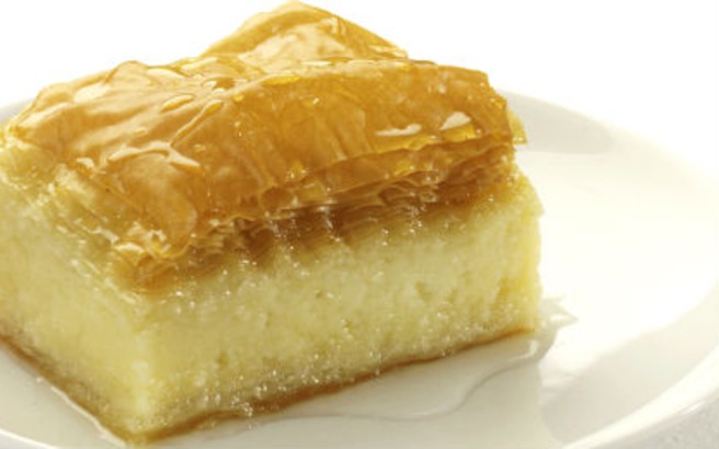 Σπιτικό γαλακτομπούρεκο