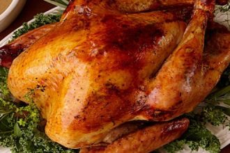 Μία ακόμα γαλοπούλα, αλλά με γέμιση από μανιτάρια