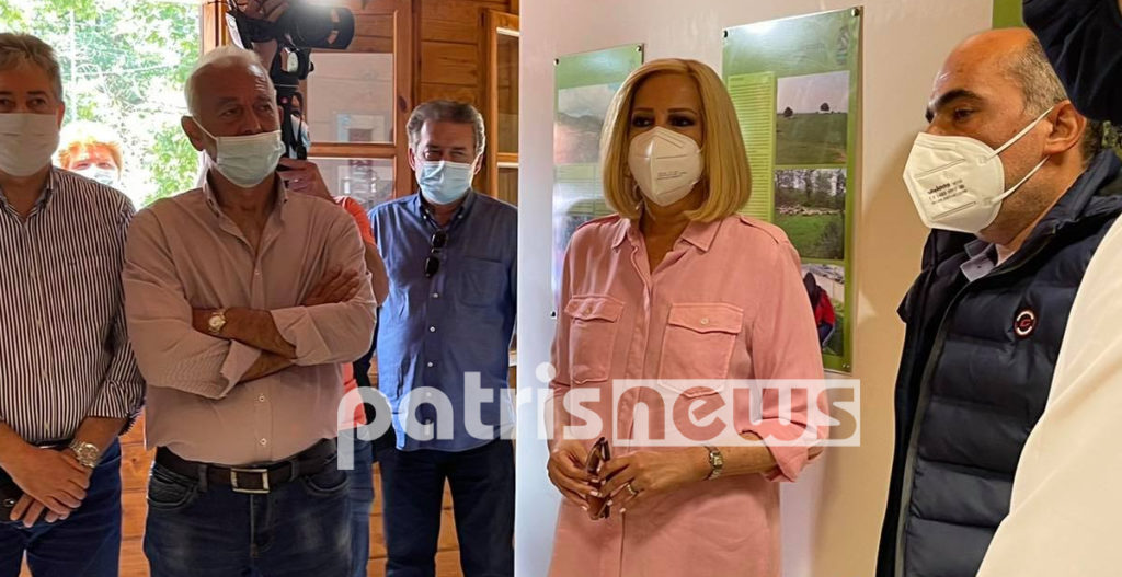 Στο Περιβαλλοντικό μουσείο του δάσους της Φολόης η Φώφη Γεννηματά