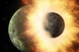 Η Γη δέχτηκε δύο «γροθιές» για να γεννηθεί η Σελήνη