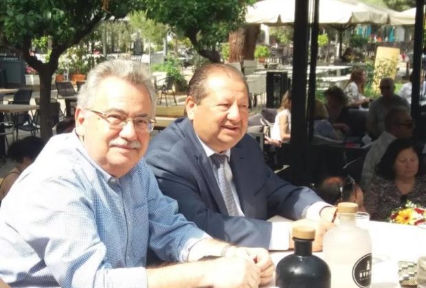 Ο Κώστας Σπαρτινός στο Αίγιο σε συναντήσεις για τη διαχείριση των σκουπιδιών