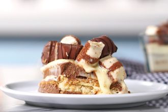 Λαχταριστό γλυκό ψυγείου με Bueno