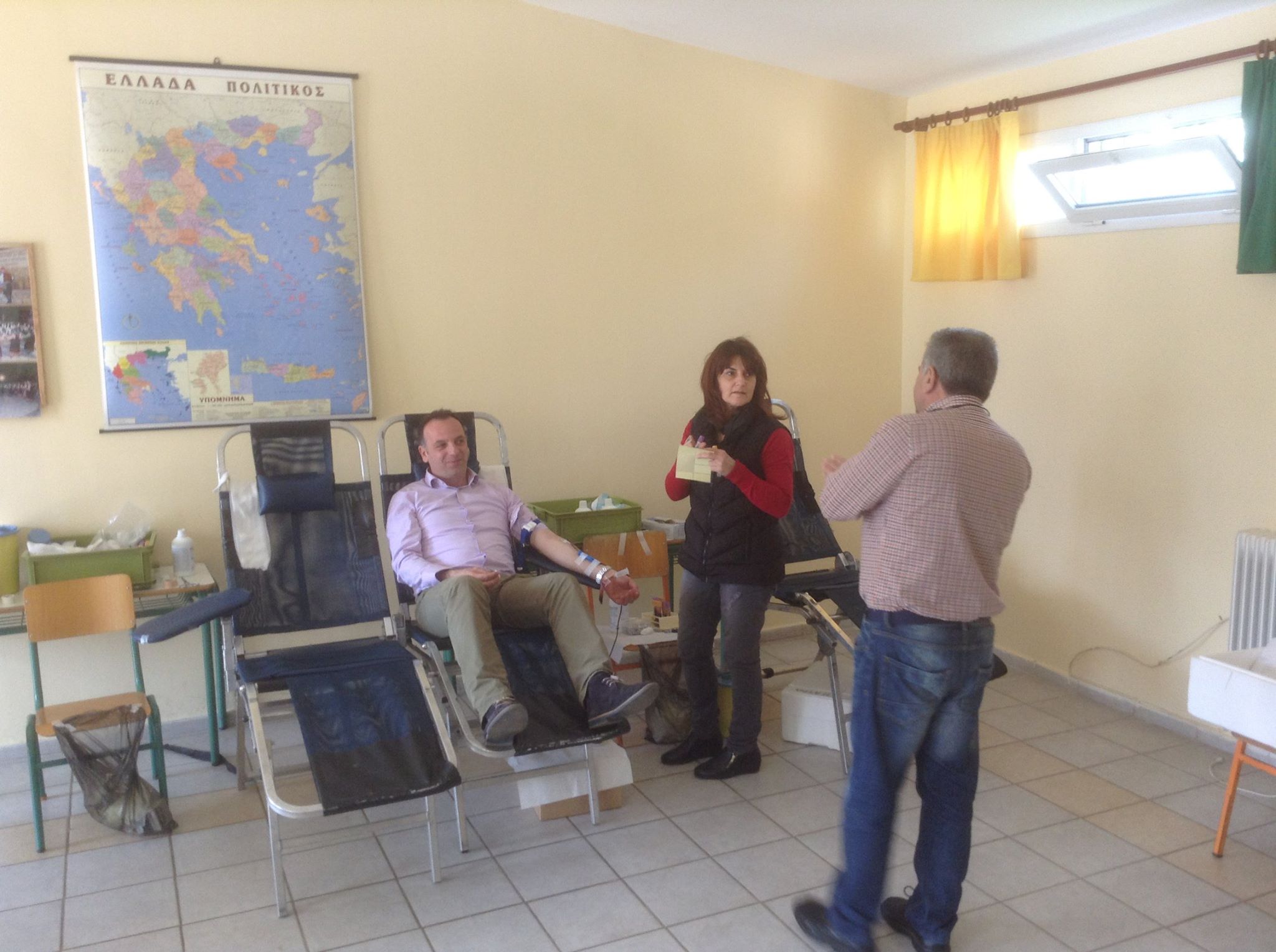 Συγκινητική η προσέλευση στην Εθελοντική Αιμοδοσία που διοργάνωσε ο Σύλλογος Γομοστού!