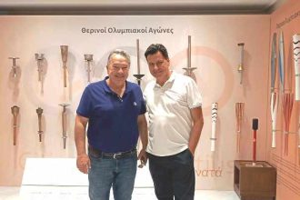 Ανταλλαγές επισκέψεων στις Ολυμπιακές Εκθέσεις της πόλης - Και ο Κώστας Σβόλης στην Έκθεση του σπιράλ