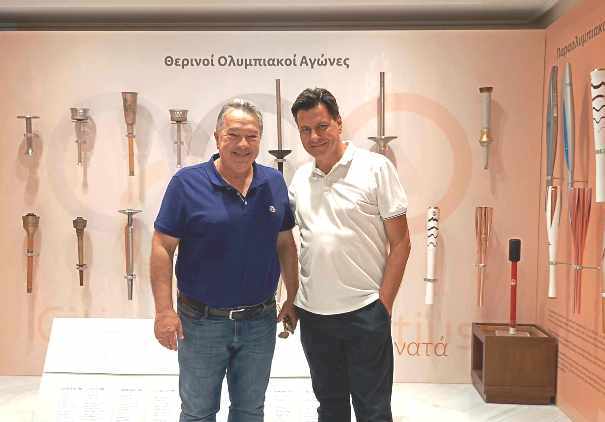 Ανταλλαγές επισκέψεων στις Ολυμπιακές Εκθέσεις της πόλης - Και ο Κώστας Σβόλης στην Έκθεση του σπιράλ