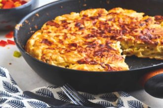 Γρηγόρη πίτα στο τηγάνι με φύλλο κρούστας