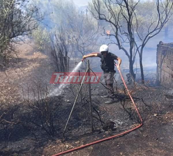 Ο Αστυνομικός της ομάδας ΔΙΑΣ ρίχτηκε στη μάχη με τις φλόγες