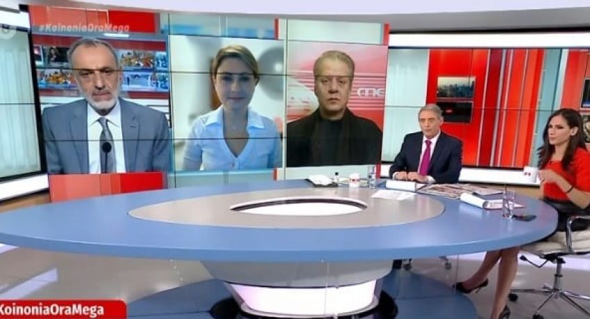 Τι είπε η Χριστίνα Αλεξοπούλου στο Μega για το επεισόδιο στην Πλατεία - ΒΙΝΤΕΟ