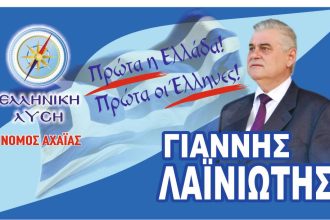 Γιάννης Λαϊνιώτης: Εκδήλωση ανοιχτού διαλόγου την Κυριακή, στο ξενοδοχείο «ΑΣΤΗΡ»