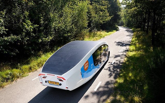 Ηλιακό βανάκι το μέλλον των οδικών εκδρομών
