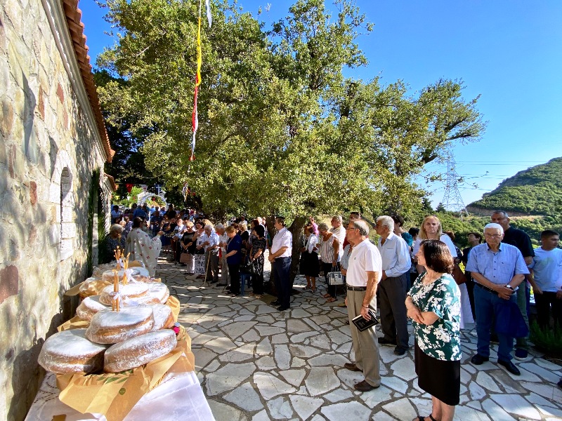 Η εορτή Κοιμήσεως της Θεοτόκου στις Μούρες Πιτίτσας
