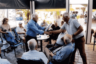 Η παρουσίαση του 14ου βιβλίου του Βασίλη Μπεκίρη στην Κάτω Αχαΐα - ΦΩΤΟ