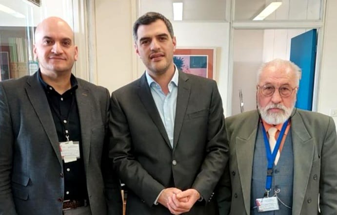 A. Tσώκος: Συνάντηση με τη Διοίκηση Γ. Νοσοκομείου Πατρών «Ο Άγιος Ανδρέας»