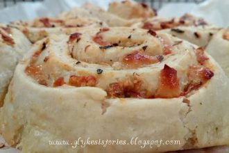 Coach's garlic bread!