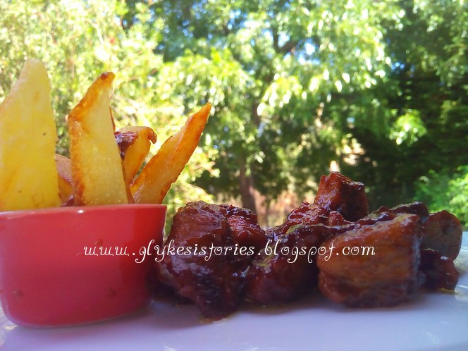 Φιλέτο μοσχαρίσιο με μαυροδάφνη και κόκκινο πιπέρι!