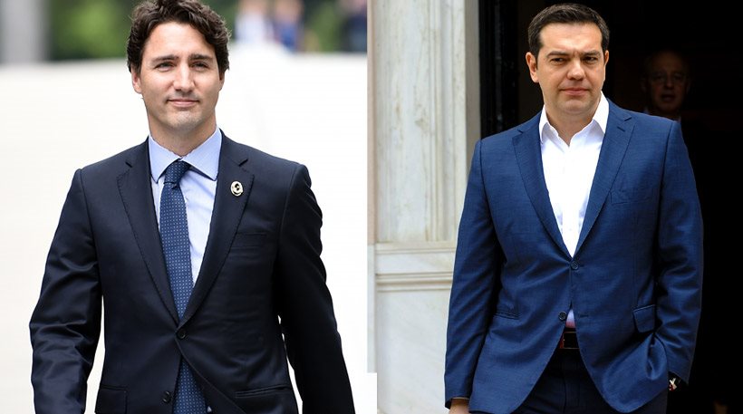 Οταν ο Καναδός πρωθυπουργός μίλησε στον Τσίπρα ελληνικά !